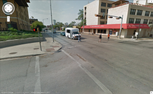 Guadalupe near 27th, looking south